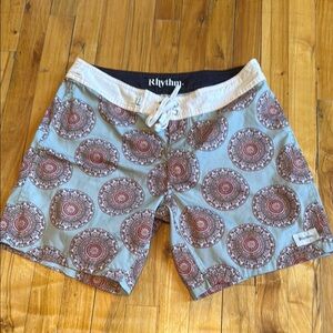 Rhythm Mandala Print Swim Shorts
